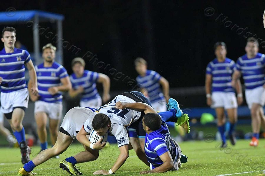 Wheaton Men\'s Rugby vs Mass Maritime.  Photo by Keith Nordstrom